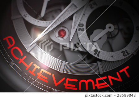 Achievement on Fashion Wrist Watch Mechanism. 3D. 28589848