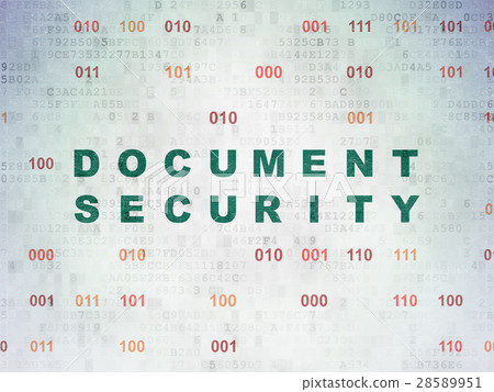 Privacy concept: Document Security on Digital Data Privacy concept: Document Security on Digital Data 28589951