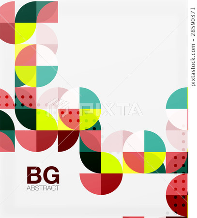 Modern geometrical abstract background Modern geometrical abstract background 28590371