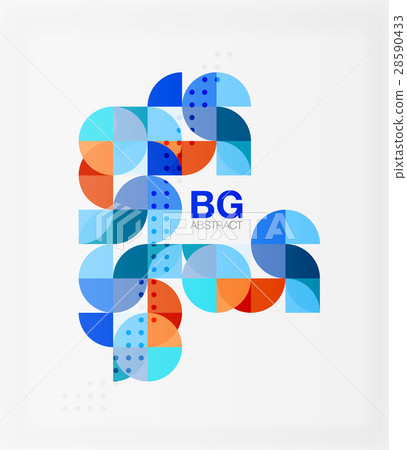 Modern geometrical abstract background Modern geometrical abstract background 28590433