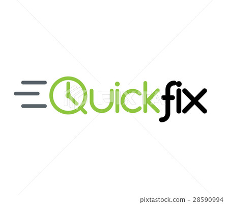 Quick Fix Logo - Stock Illustration [28590994] - PIXTA