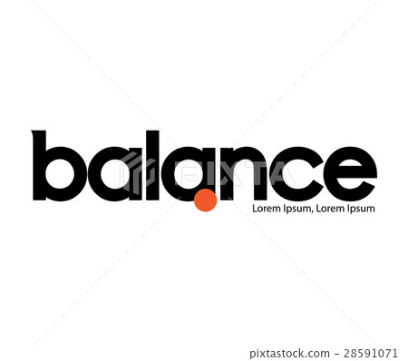 Balance Logo Concept - Stock Illustration [28591071] - PIXTA