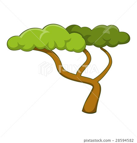 Low tree icon, cartoon style Low tree icon, cartoon style 28594582