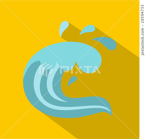 Sea icon, cartoon style 28594733
