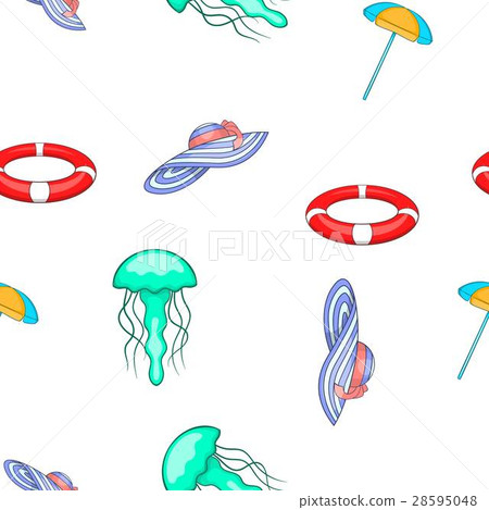 Sea tour pattern, cartoon style 28595048