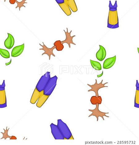 Sweden pattern, cartoon style 28595732