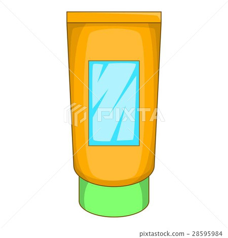 Cream tube icon, cartoon style Cream tube icon, cartoon style 28595984
