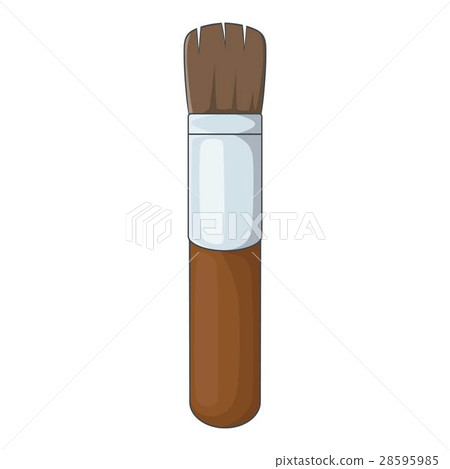 Cosmetic makeup brush icon, cartoon style Cosmetic makeup brush icon, cartoon style 28595985