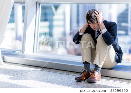 沮喪的商人 沮喪的商人 28596360