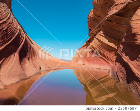 波浪波浪亞利桑那猶他州 28597697