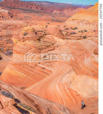 波浪波浪亞利桑那猶他州 28597700