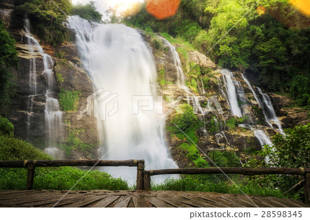 Landscape of wachirathan waterfall Landscape of wachirathan waterfall 28598345