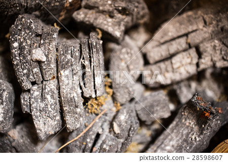 Charcoal background and texture on blurry focus. Charcoal background and texture on blurry focus. 28598607