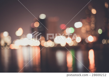 Abstract Bokeh blurred color light  background 28600212