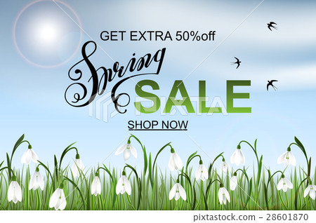 Spring background 28601870