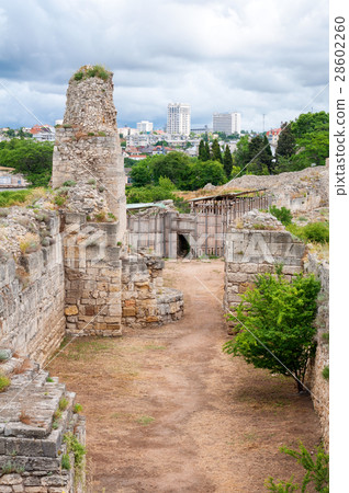 The remains of the ancient city of Chersonesus The remains of the ancient city of Chersonesus 28602260
