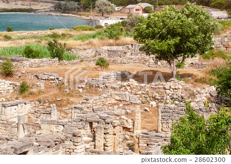 The remains of the ancient city of Chersonesus The remains of the ancient city of Chersonesus 28602300