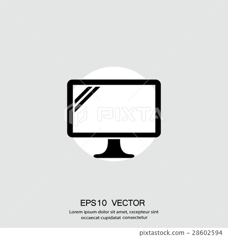 Pictograph of computer Pictograph of computer 28602594