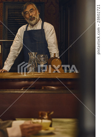 Shop owner of a coffee shop 28602721