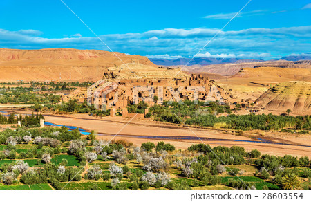 Panoramic view of Ait Benhaddou, a UNESCO world 28603554
