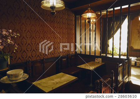 Retro coffee shop 28603610