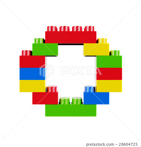 O plastic font alphabet character O plastic font alphabet character 28604725