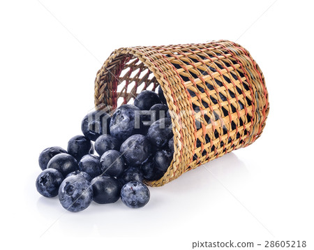 blueberry on white background 28605218