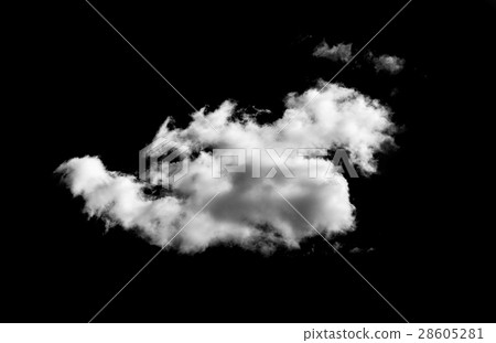 cloud on black background 28605281