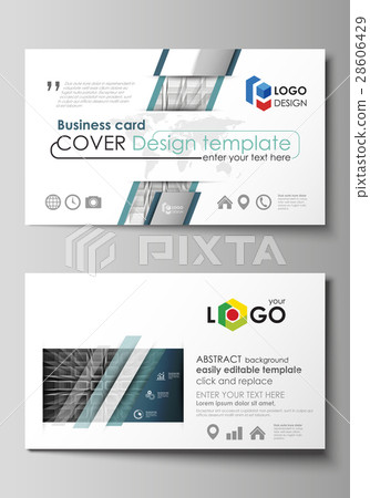 Business card templates. Easy editable layout Business card templates. Easy editable layout 28606429