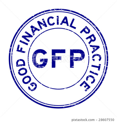 Grunge blue round GFP round rubber stamp Grunge blue round GFP round rubber stamp 28607550
