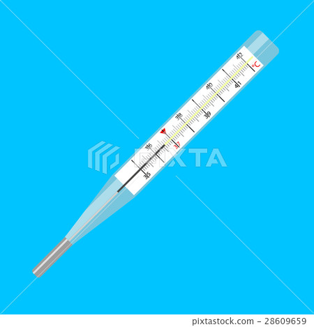 Thermometer medical vector 28609659