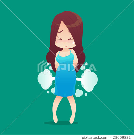 Food poisoning cartoon 28609821