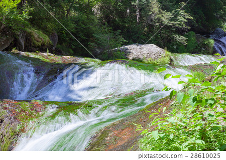 Fresh green miscellaneous concealed waterfall Fresh green miscellaneous concealed waterfall 28610025