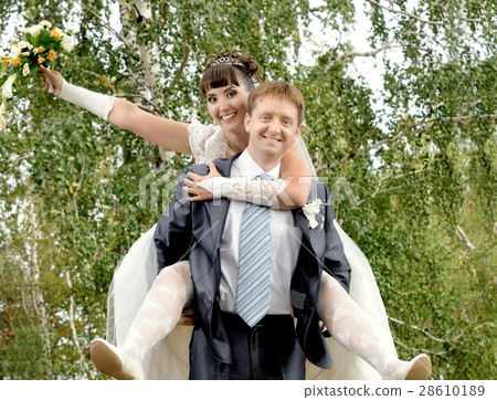 newly married couple 28610189