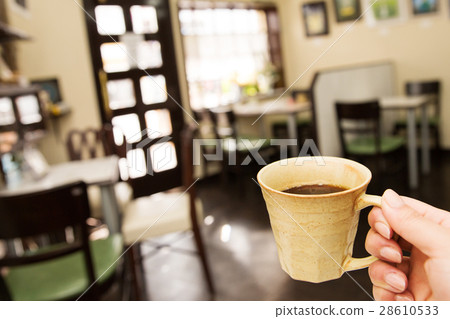 Coffee with retro pure tea 28610533