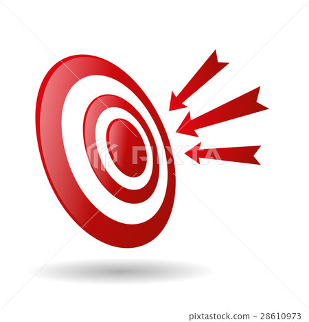 Archery Target With Arrows Archer Sport Game Archery Target With Arrows Archer Sport Game 28610973