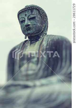 The Great Buddha on the grounds of Kotokuin Temple 28611729