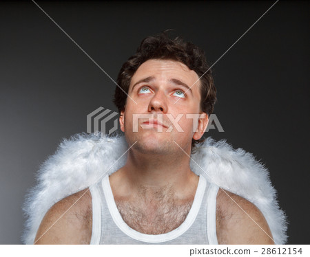 Mr. Angel with white wings 28612154