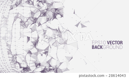 triangle sphere vector background design triangle sphere vector background design 28614043