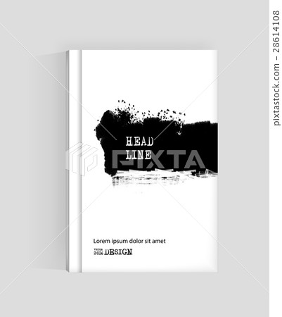 Black abstract design. Black abstract design. 28614108