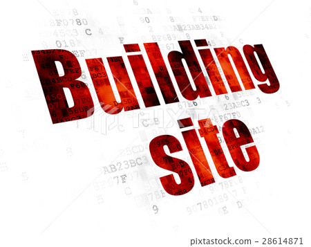 Constructing concept: Building Site on Digital Constructing concept: Building Site on Digital 28614871