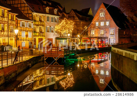 Colmar. City Canal on the sunset. 28614986