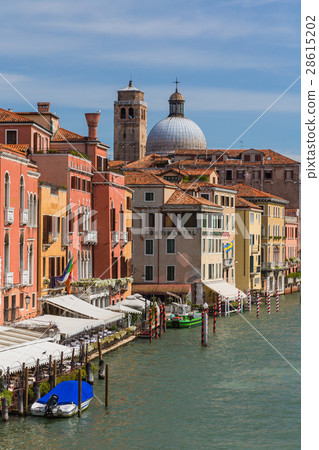 Scenery from Scalzi Bridge in Italy Venice 28615202