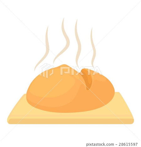 Fresh loaf icon, cartoon style 28615597