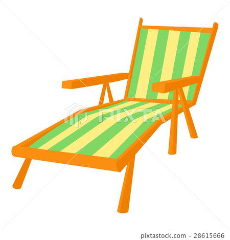 Recliner icon, cartoon style Recliner icon, cartoon style 28615666