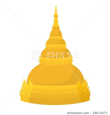 Dome icon, cartoon style 28615673