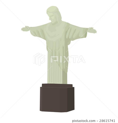 Christ statue icon, cartoon style Christ statue icon, cartoon style 28615741