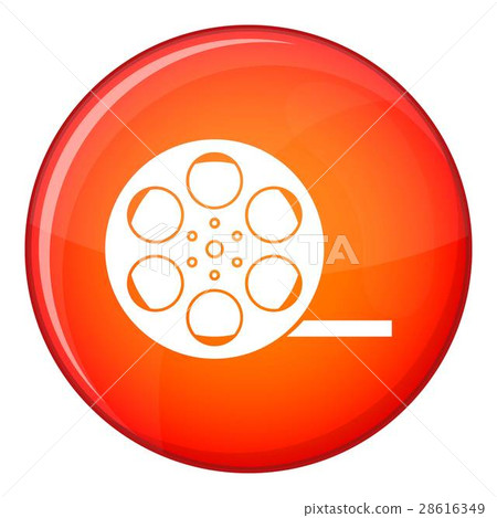 Film icon, flat style Film icon, flat style 28616349