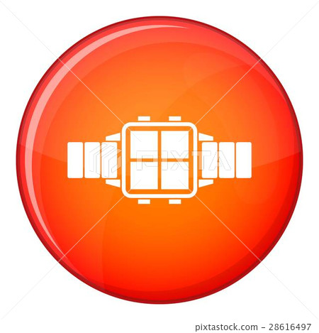 Modern smart watch icon, flat style Modern smart watch icon, flat style 28616497
