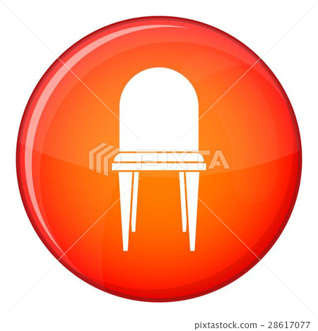 Chair icon, flat style 28617077